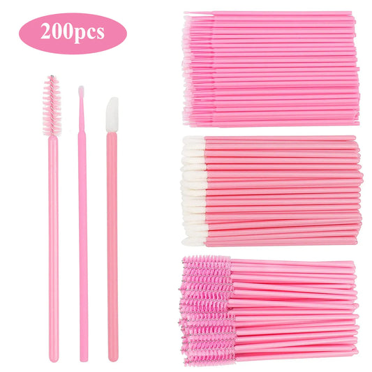 200pcs Disposable Brushes: